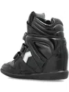 Isabel Marant High-top Sneakers Glossy Finish In Black