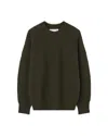 Isabel Marant Barry Crewneck Jumper In Green