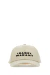 Isabel Marant Trucker Cap "tyron" Curved Brim In Ecbk Ecru Black