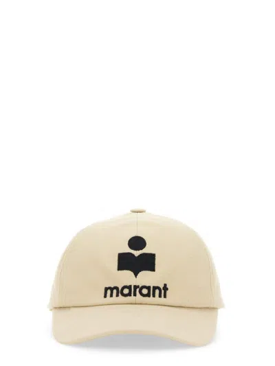 Isabel Marant Cappello Da Baseball Tyron In Neutral