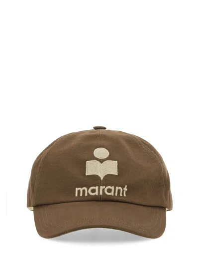 Isabel Marant Baseball Cap "tyron" In Brown