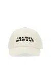 Isabel Marant Tyrone Logo Baseball Cap In Light Pink