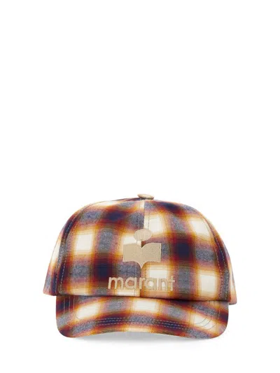 Isabel Marant Logo Baseball Cap In Multicolor