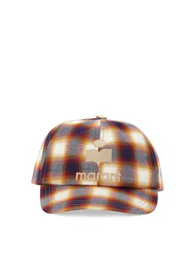 Isabel Marant Logo Baseball Cap In Multicolor