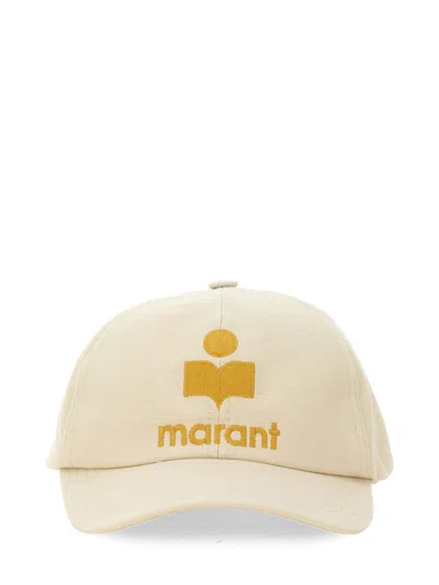 Isabel Marant Baseball Cap "tyron" In Powder