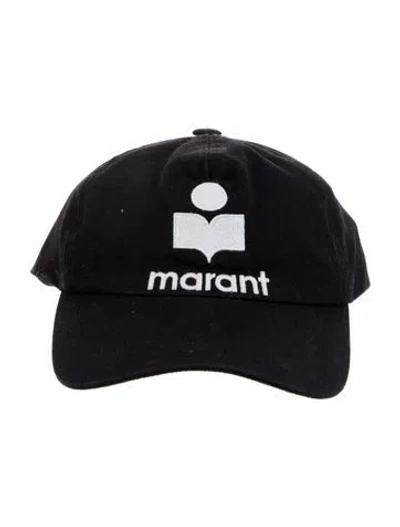 Pre-owned Isabel Marant Baseball Cap With Logo In Black