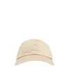 Isabel Marant Tomas Logo Embroidered Baseball Cap In Nude