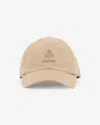 Isabel Marant Tomas Baseballkappe Mit Stickerei In Brown