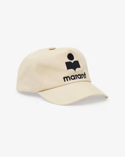 Isabel Marant Basecap Tyron In Ecru And Black