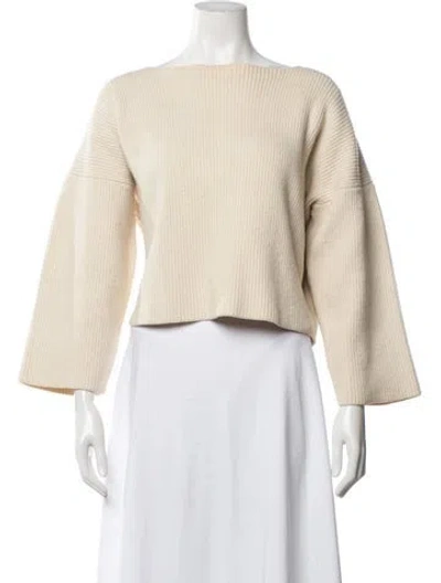 Pre-owned Isabel Marant Bateau Neckline Sweater In Neutrals