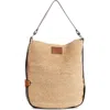 Isabel Marant Bayia Raffia Bucket Bag In Brown