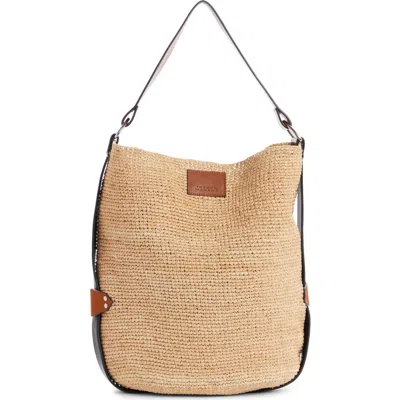 ISABEL MARANT ISABEL MARANT BAYIA RAFFIA BUCKET BAG