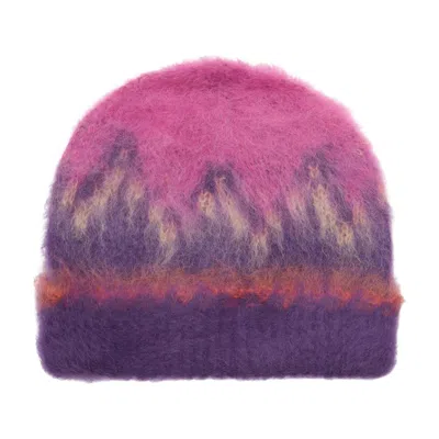 Isabel Marant Be043mfa-d1d01a-40pk Beanie In Pink
