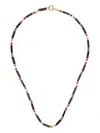 Isabel Marant Bead-embellished Necklace In Black
