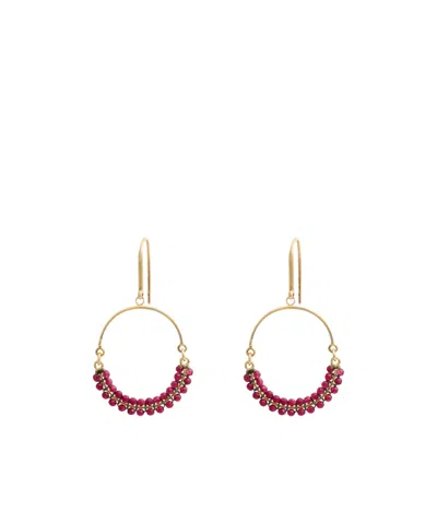 Isabel Marant Bead-decorated Earrings In Gold