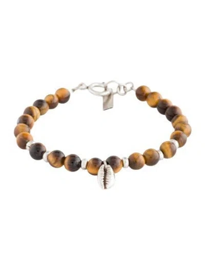 Pre-owned Isabel Marant Beaded Bracelet, 6.5" In Multi