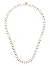 Isabel Marant Beaded Chain Necklace In Gold