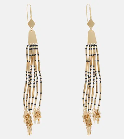 Isabel Marant Olathe Gold-tone Beaded Earrings