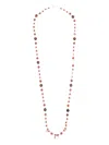 Isabel Marant Beaded Long Necklace In Multi