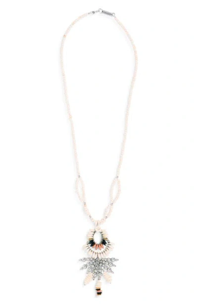 Isabel Marant Beaded Necklace In Multi