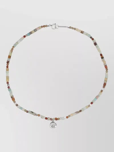 Isabel Marant Beaded Necklace Featuring Refined Pendant Detail In Multi