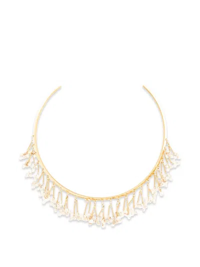 Isabel Marant Beaded Necklace In Pink