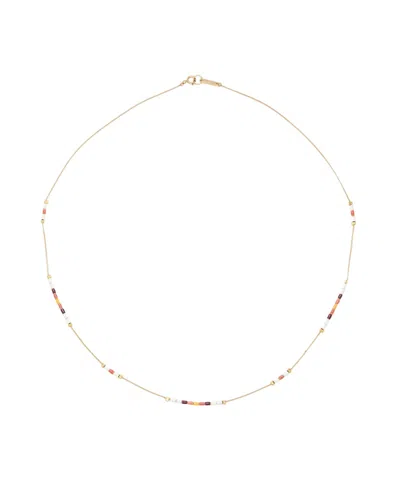 Isabel Marant Beaded Necklace In Gold