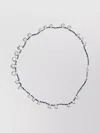 Isabel Marant Beaded Necklace With Pearl Accents In Blue