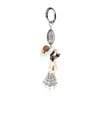 Isabel Marant Beaded Tassel Keyring In Multi