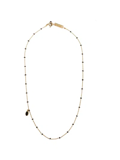Isabel Marant Bead-embellished Pendant Necklace In Multi