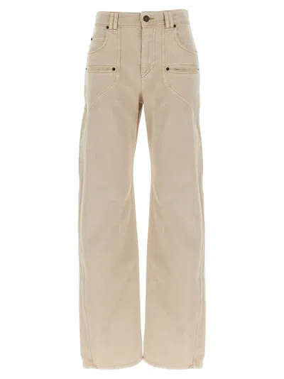 ISABEL MARANT BEIGE BETIANE JEANS