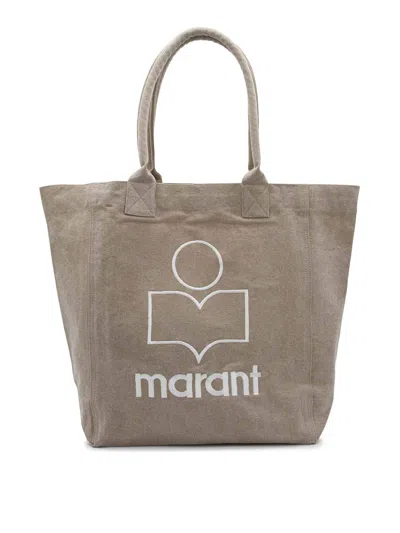 Isabel Marant Beige Canvas Yenky Tote Bag