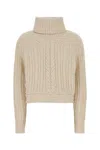 Isabel Marant Beige Cotton-blend Sweater In Neutral