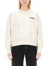 Isabel Marant Beige Cotton-blend Sweater In Black