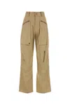 Isabel Marant Beige Cotton Jolande Pant In Khaki