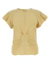 Isabel Marant Biege Polyester Tullya Blouse In Beige