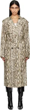 Isabel Marant Freanne Coat In Natural