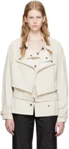 Isabel Marant Beige Gokely Jacket In 23ec Ecru