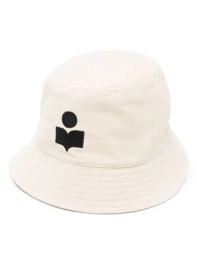 Isabel Marant Beige Haley Cotton Bucket Hat