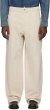 Isabel Marant Beige Jameson Jeans In 23ec