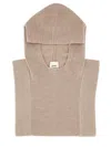 Isabel Marant Beige Merinos Wool Hat In Brown