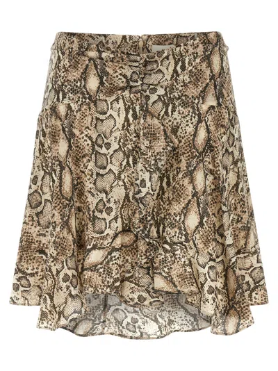 ISABEL MARANT BEIGE OZANY SKIRT