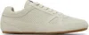Isabel Marant Calfskin Leather Low-top Sneakers In White