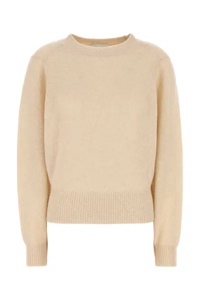 Isabel Marant Beige Silk Blend Luisa Sweater