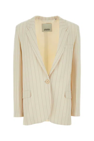 ISABEL MARANT BEIGE SINGLE BREASTED BLAZER