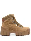 Isabel Marant Mealie Platform Suede Hiking Boots