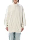Isabel Marant Rejane Oversized Track Jacket In Beige