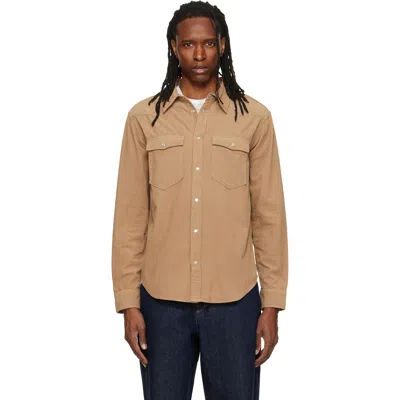 Isabel Marant Beige Vasco Shirt In Multi