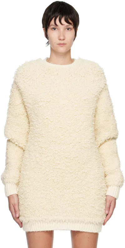 Isabel Marant Beige Vickie Crewneck In 23ec Ecru