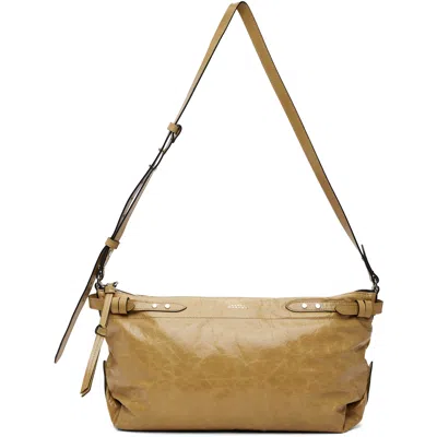 Isabel Marant Beige Winna Day Shoulder Bag In Brown